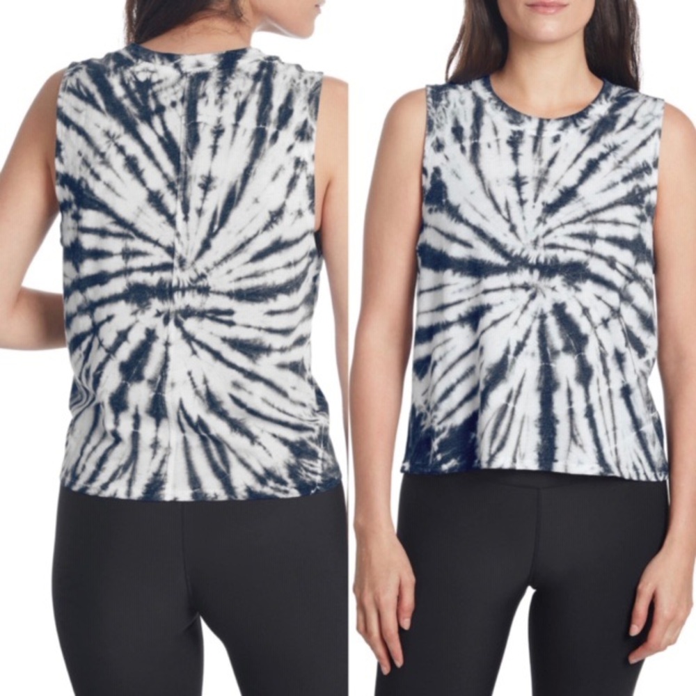 🖤🤍 NWT Sage Collective black white tie dye tank